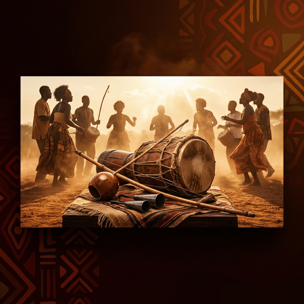 Capa do projeto Música Afro-Brasileira